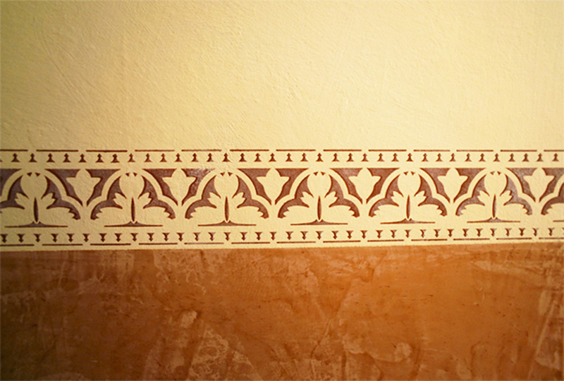 Stucco et frise